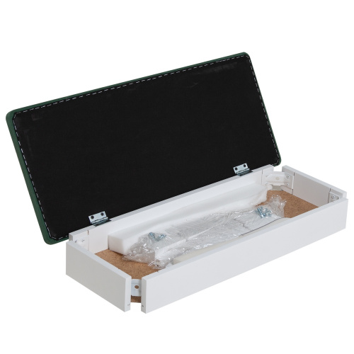 Банкетка Вивальди М зеленый белый 