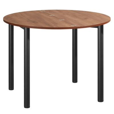 Стол-консоль Далис 2 дуб табачный металл графит 