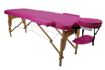 Массажный стол Atlas Sport складной 3-с деревянный + сумка в подарок