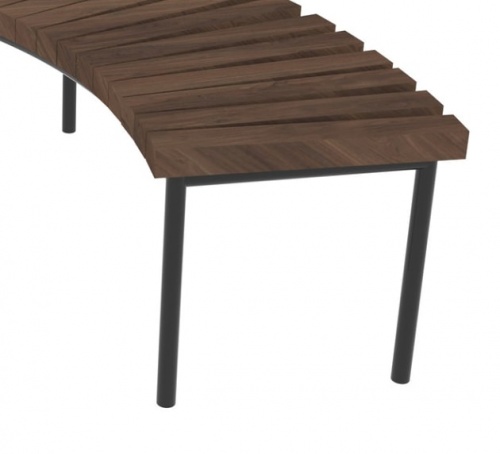 Скамейка полукруглая С44 Саниджи