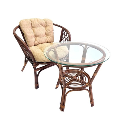 IND Стол Багама орех матовый 