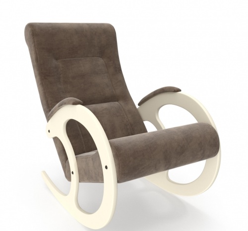 Кресло-качалка Модель 3 Verona Brown сливочный
