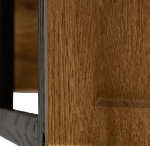 Стол журнальный BeautyStyle 33 дуб вотан черный 