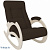 Кресло-качалка модель 4 б/л Мальта 15 сливочный