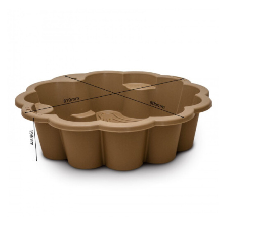 Песочница-бассейн Doloni Цветок 01234/01eco