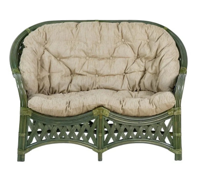 IND Диван 2-х местный Черчилль олива 