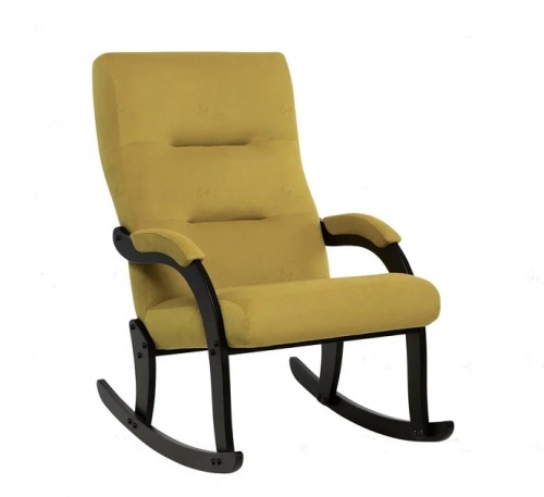 Кресло-качалка Leset Дэми венге ткань V 28