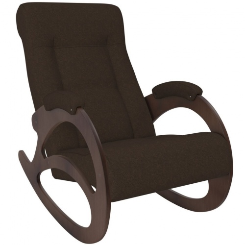 Кресло-качалка модель 4 б/л Мальта 15 орех