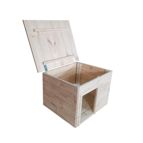 Будка для собак №1 неокрашенная 