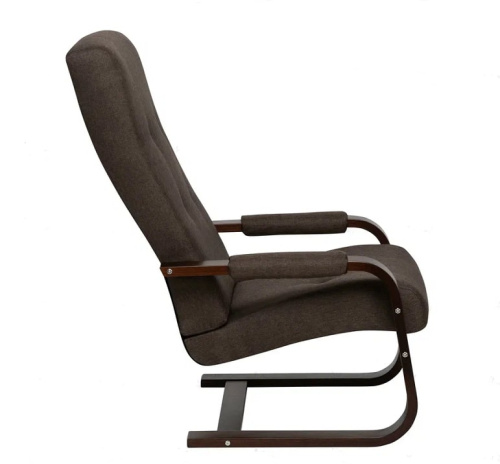 Кресло Leset Рей орех текстура Savana Plus Toffee 