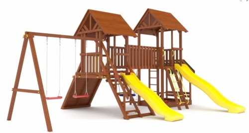 Детская спортивная площадка для дачи Савушка ХИТ 8