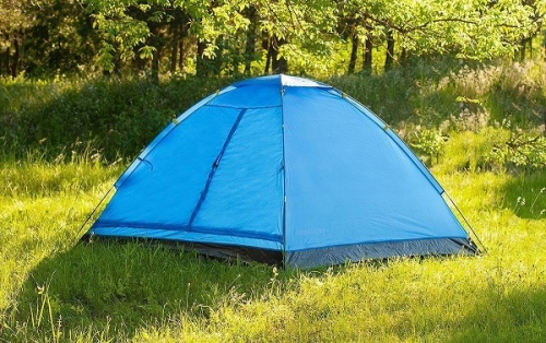 Палатка Calviano ACAMPER Domepack 4-х местная 2500 мм blue