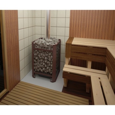 Печь для бани  Теплодар Тамань-Сетка 10 Т