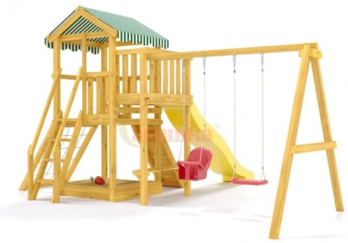 Детская спортивная площадка для дачи Савушка Мастер 2 Plus