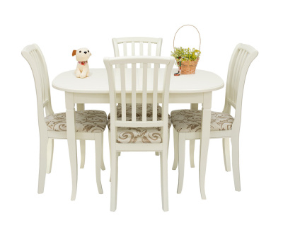 Стол обеденный Leset Аризона 1P белый 