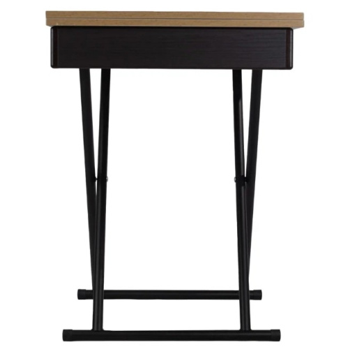 Стол трансформер Лерон дуб крафт золотой черный 