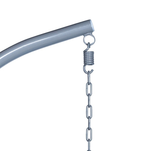 Подвесное кресло Leset Ажур серое 