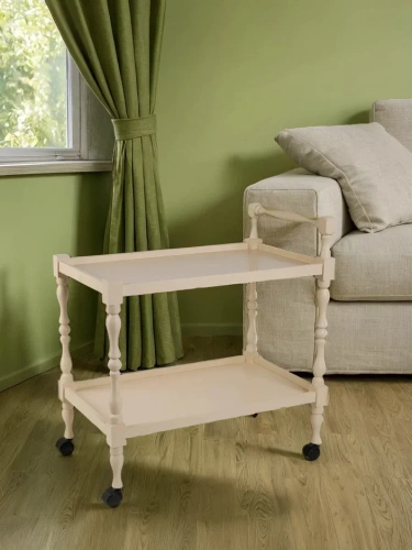 Стол сервировочный Бридж слоновая кость 