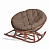Кресло-качалка PAPASAN МР 23/01D подушка коричневый