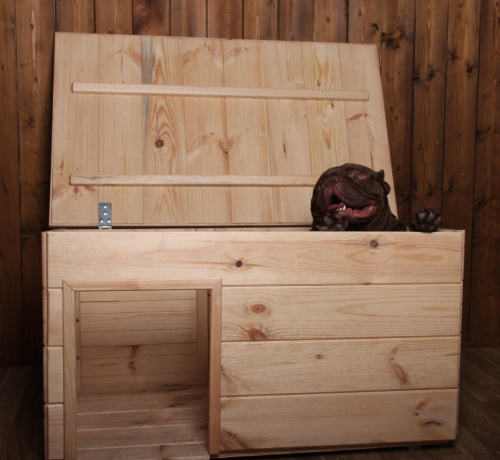 Будка для собак №3 неокрашенная