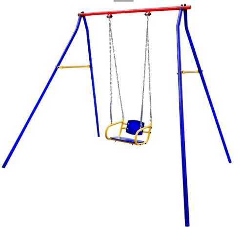 Качели дачные Пионер 1К качели цепные со спинкой