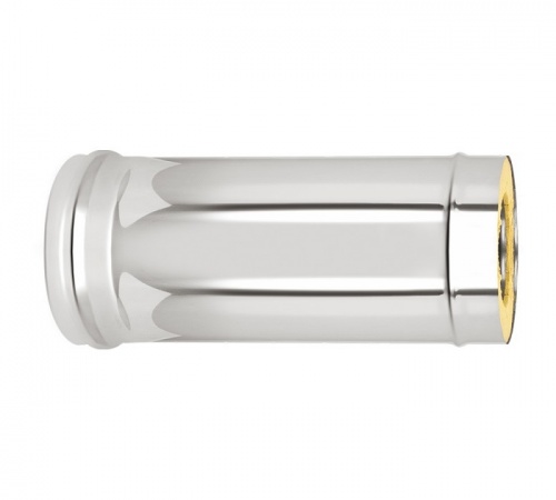 Сэндвич-труба (AISI 430/1,0мм) д.115х200 L-1м