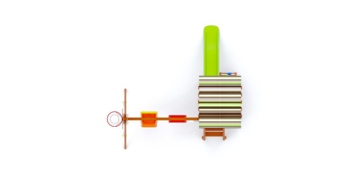 Детская площадка для дачи Савушка TooSun 11 салатовый