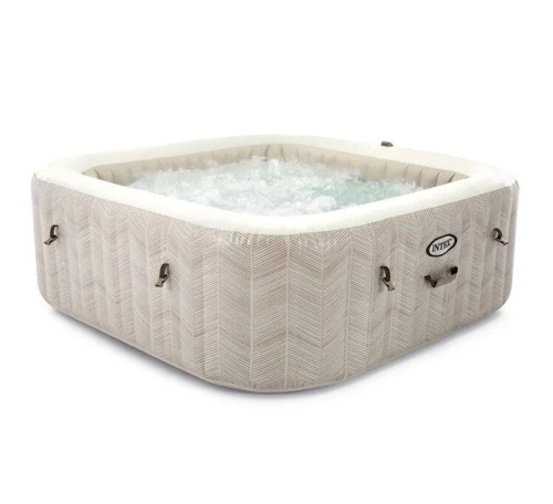 Бассейн-джакузи Intex PureSpa Chevron Deluxe (175x175x71 см)