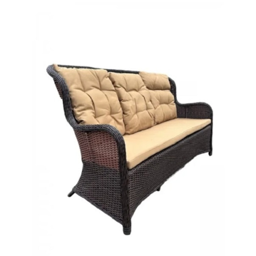 Диван 3-х местный AMARANT шоколад/бежевый