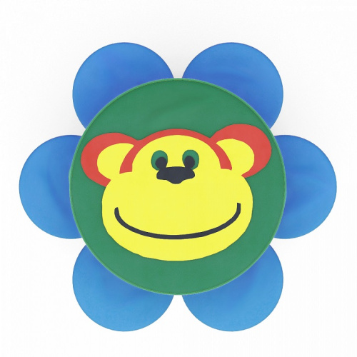 Мягкий пуфик Пуфик Макака ДМФ-МК-01.39.00