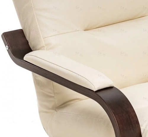 Кресло Leset ОСКАР орех текстура Dundi 112 