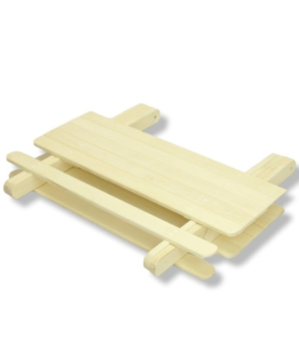 Стол раскладной 100 см Осина 