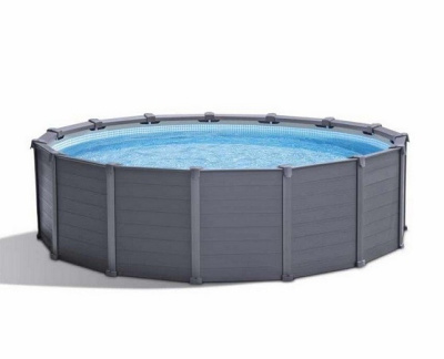 Каркасный бассейн Intex Graphite Gray Panel 26384