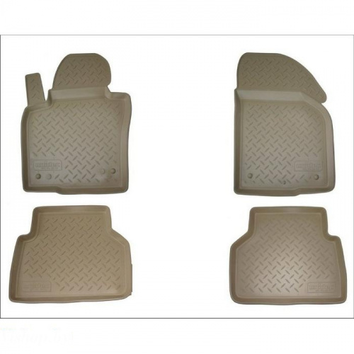 Коврики салона для Renault Latitude Бежевые