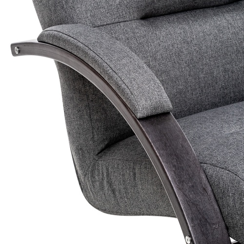 Кресло-качалка Leset Милано венге текстура Малмо 95