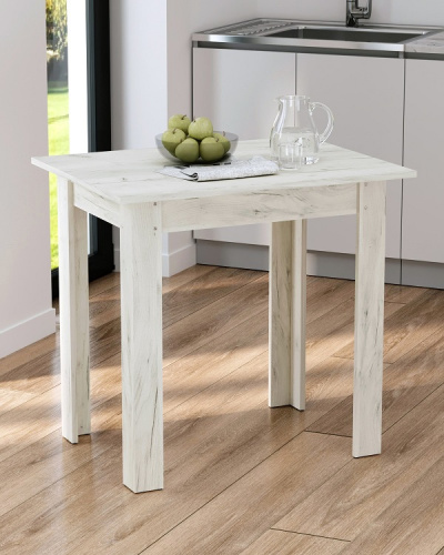 Стол обеденный Афина СН-130.10 дуб крафт белый 