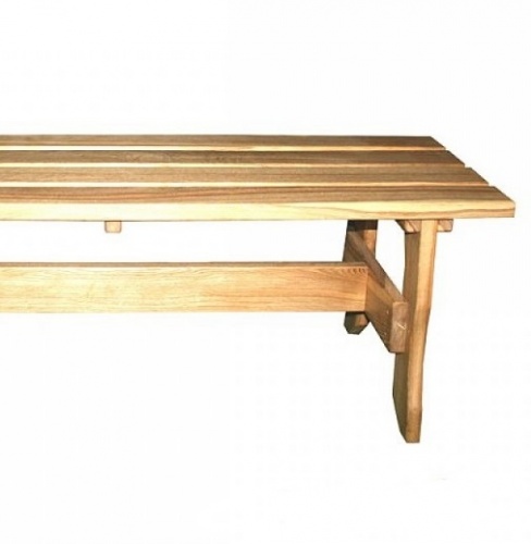 Лавка Kamenka Волга дуб лакированный