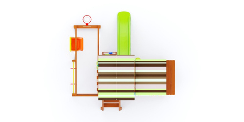 Детская площадка для дачи Савушка TooSun 13 салатовый