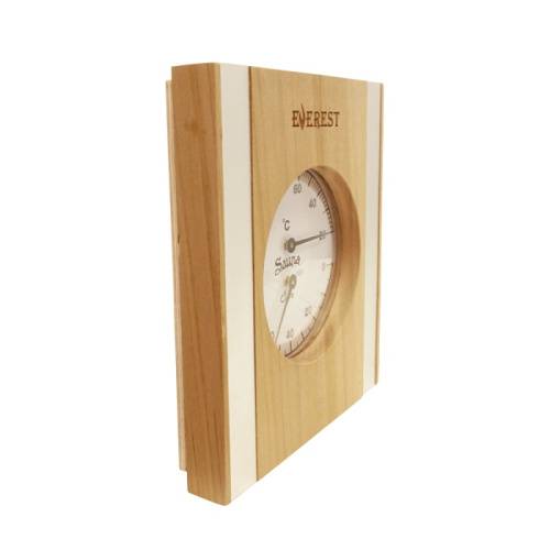Термогигрометр EVEREST со вставками кедр (TG-12)