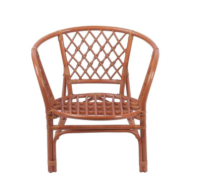 IND Кресло Багама 1 коньяк подушка коричневая 