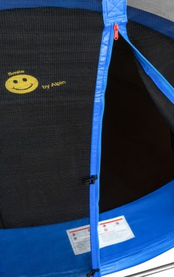 Батут Smile STB-252 с защитной сеткой и лестницей