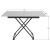 Стол универсальный АНДРЭ Loft белый чёрный Стол универсальный АНДРЭ Loft белый чёрный