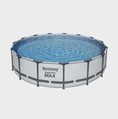 Бассейн каркасный Bestway 56438 Round steel Pro MAX 457x122см