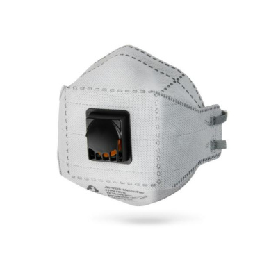 Респиратор JETA SAFETY JM-9326 складн. с клап. FFP2 NR D (для сварки, с угольным фильтром, индивидуальная упаковка) (JM-9326)