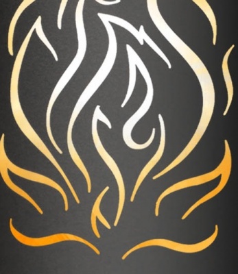 Абажур BLACK (AISI 430) тип 1 Огонь