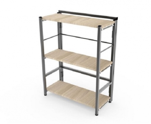 Стеллаж Лофт СЛС-1/800 ясень шимо светлый 