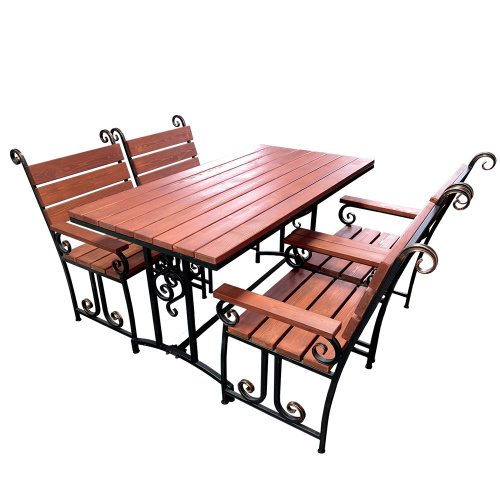 Садовый комплект Афина 4 махагон