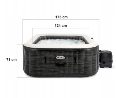 Бассейн-джакузи Intex Greystone Deluxe 175x71 (28450)