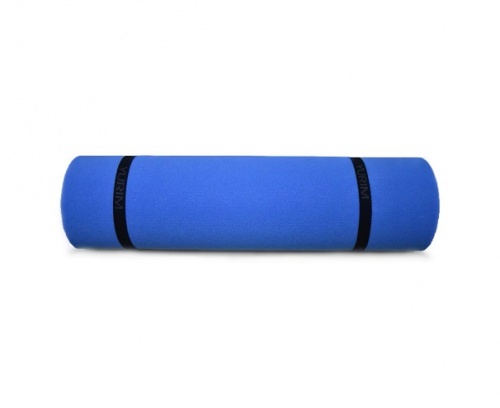 Коврик гимнастический рулонный 180*60*1 см синий