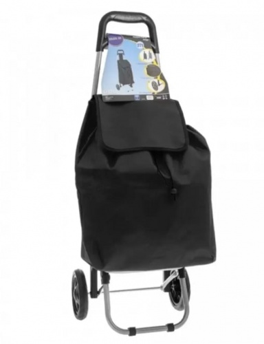 Сумка-тележка хозяйственная AMIGO черная